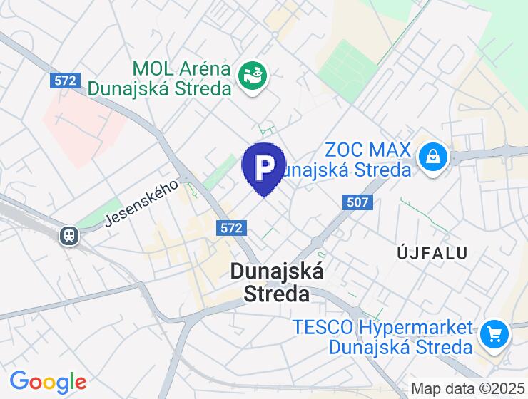 Parkovacie miesto na predaj v uzamknutom dvore v Dunajskej Strede
