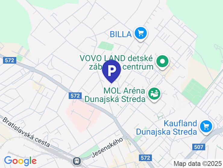 Parkovacie miesto na prenájom na Školskej ulici v Šamoríne