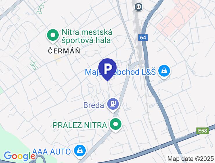 Parkovacie miesto na prenájom v Dúhovom bývaní, Nitra