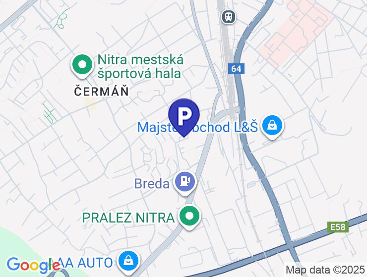Parkovacie miesto na prenájom v Dúhovom bývaní