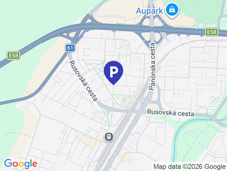 Parkovacie miesto na prenájom v garáži na Gercenovej 2