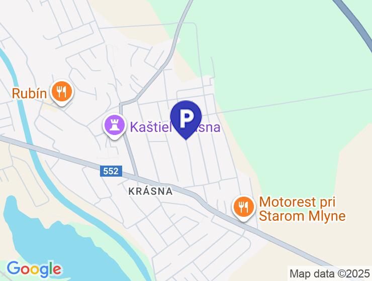 Parkovacie miesto na prenájom v Košiciach na Zelenej strane