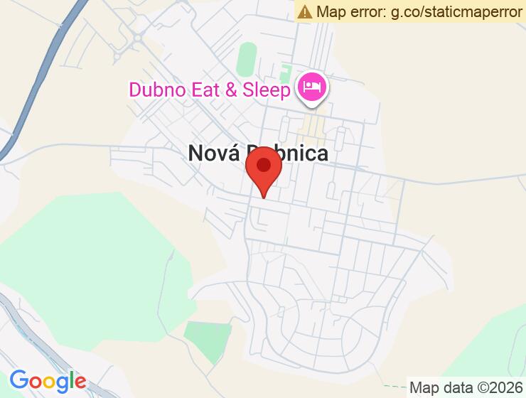 Parkovacie miesto na prenájom v Novej Dubnici pri pošte