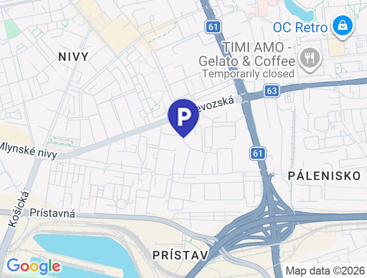 Parkovacie miesto na prenájom v podzemnej garáži, Jarabinková, Bratislava