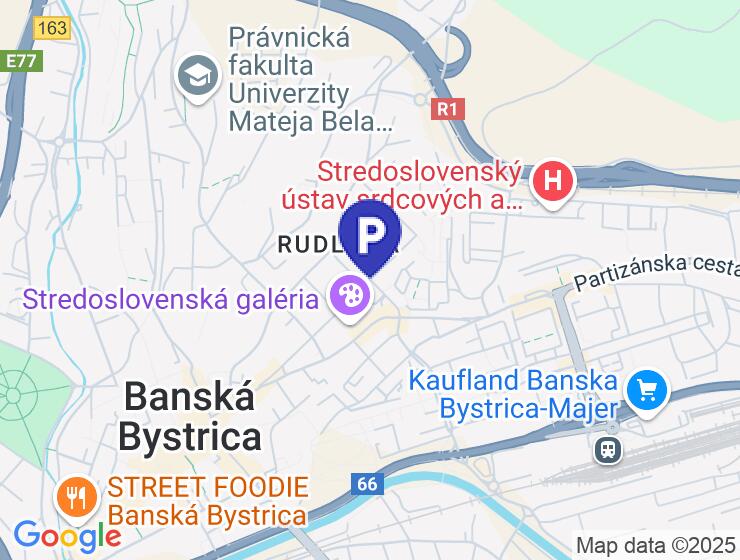Parkovacie miesto na prenájom v podzemnej garáži na Skuteckého ulici