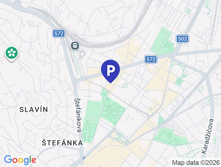 Parkovacie miesto na prenájom v podzemnej garáži v Bratislave