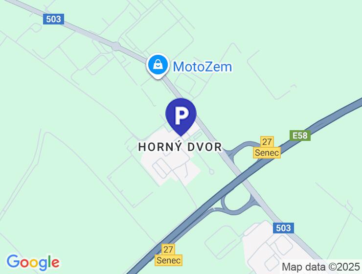 Parkovacie miesto na prenájom v Seneci, Horný Dvor 2A