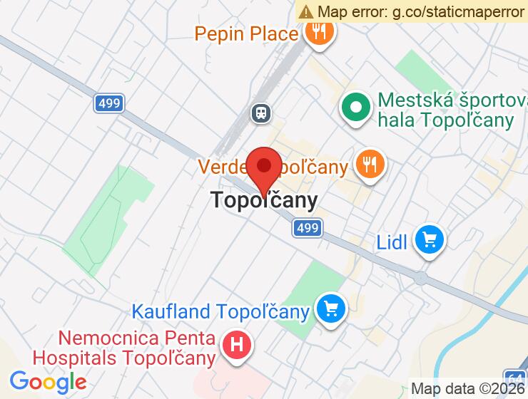 Parkovacie miesto na prenájom v Topolčanoch