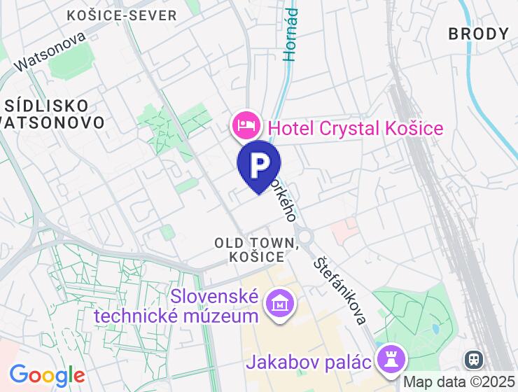 Parkovacie miesto na prenájom v uzatvorenom areáli na Garbiarskej ulici