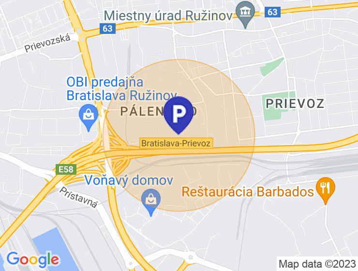 Parkovacie miesto Nuppu - Hortensia