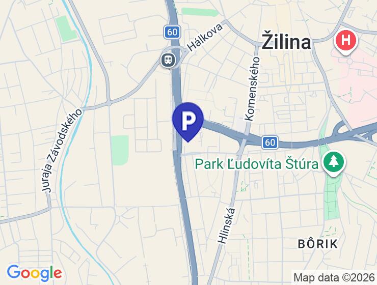 Parkovacie miesto pre motorku v stráženej garáži