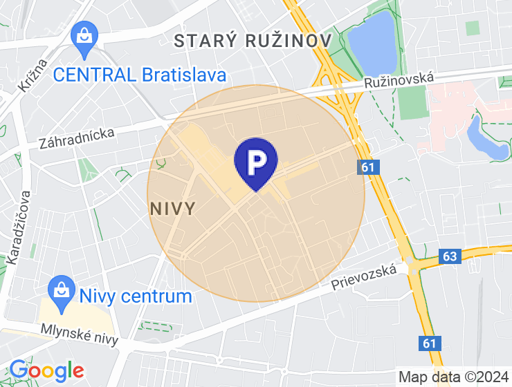 Hľadám parkovacie miesto pre osobnú dodavku, BA