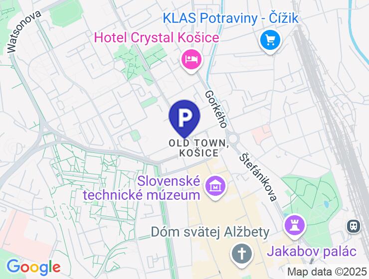Parkovacie miesto v garážovom dome na Strojárenskej ulici
