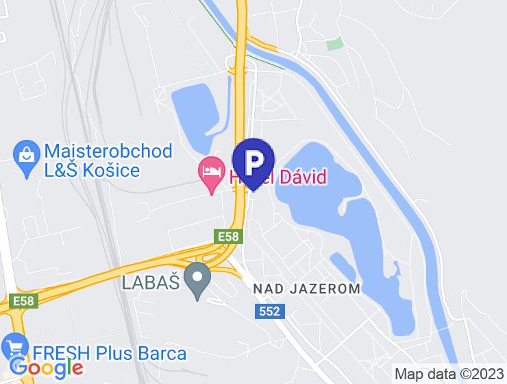 Parkovacie miesto Košice