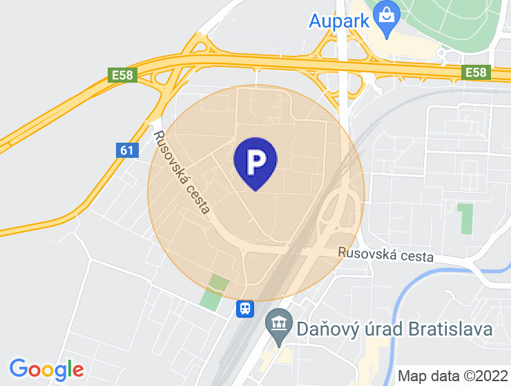 Parkovacie miesto Gercenova