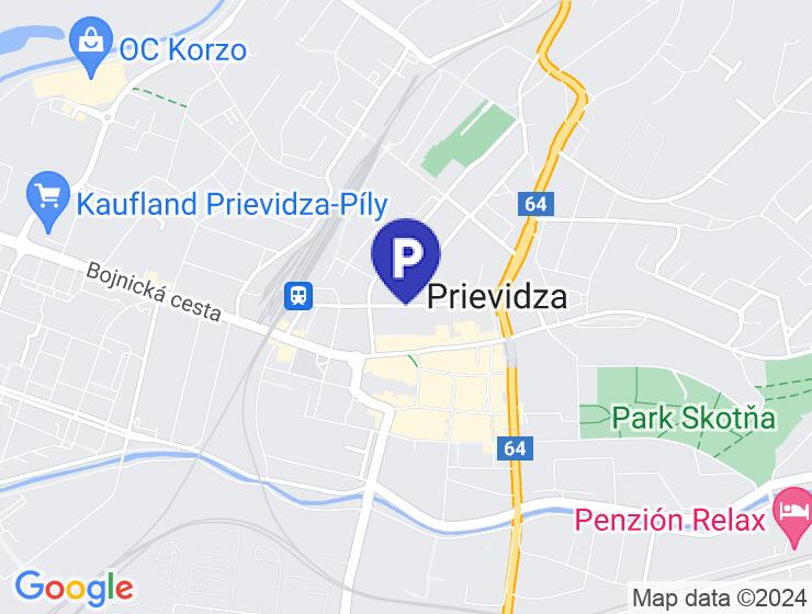 Parkovacie priestory na predaj, Central Prievidza, Ul. T. Vansovej