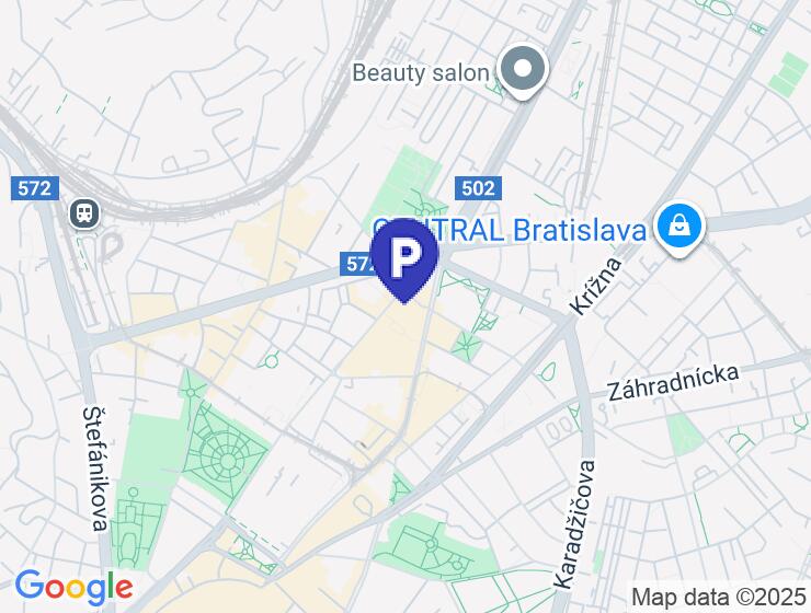 Parkovacie statie Blumental