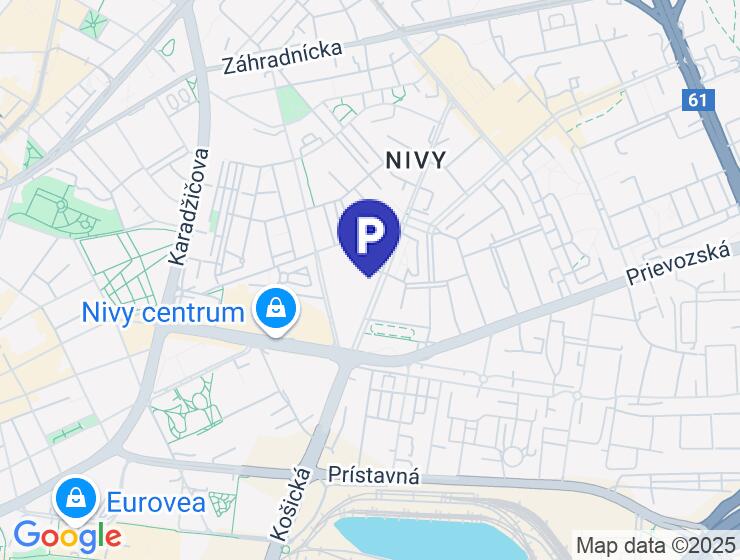 Parkovacie státie na prenájom v komplexe Zwirn 3