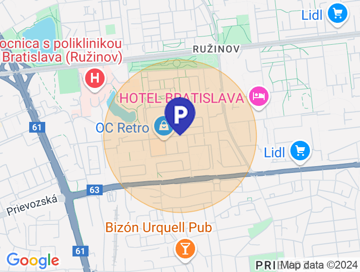 Hladam parkovacie státie Nevädzová, BA