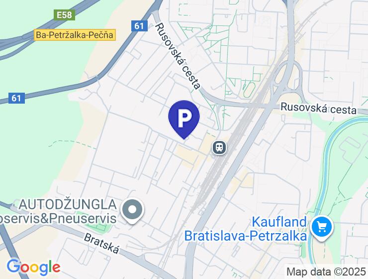Parkovacie statie v podzemnej garazi