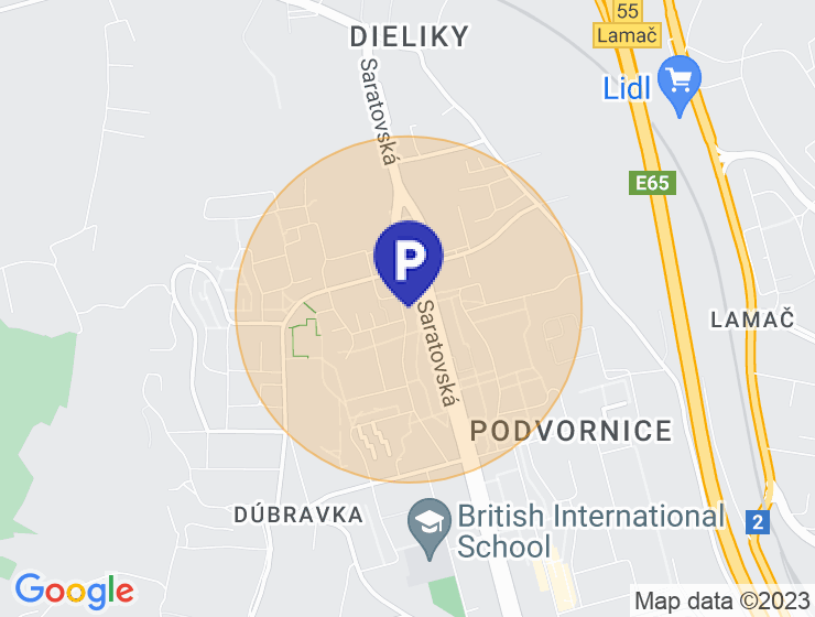 Parkovacie státie, Fedakova