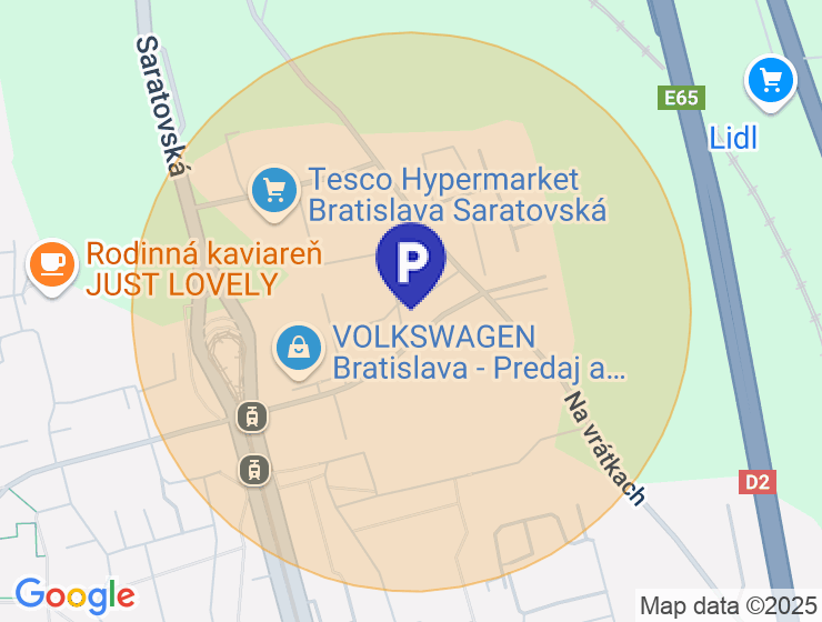 Hladam - Parkovanie Agátová