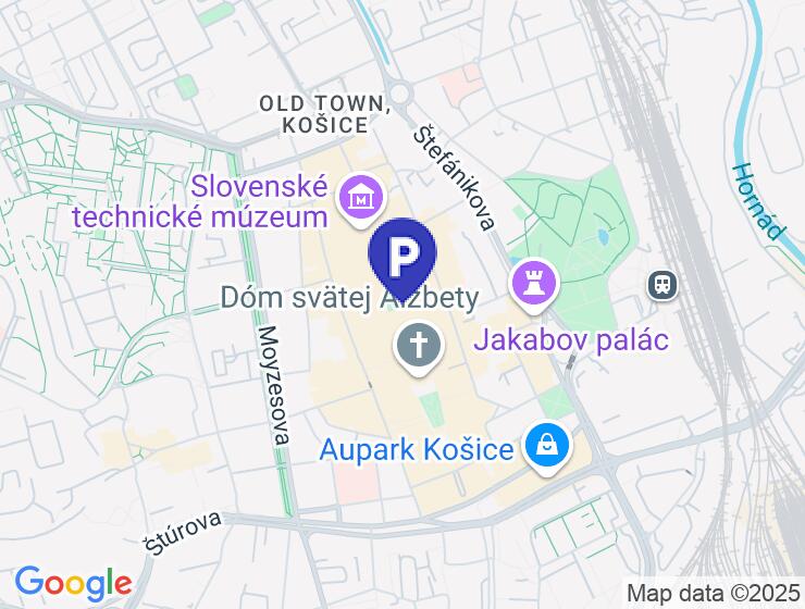 Parkovanie v podzemnej garáži Albelli