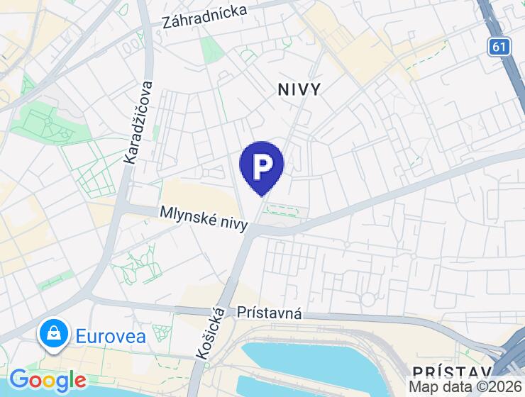 Podzemné garážové státie na prenájom v projekte Zwirn