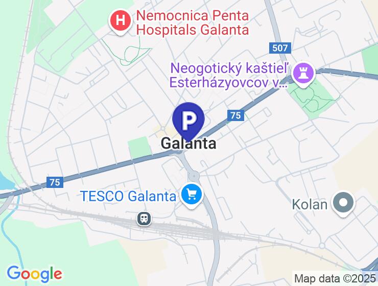 Podzemné parkovacie miesta na predaj v Galante - sídlisko WEST