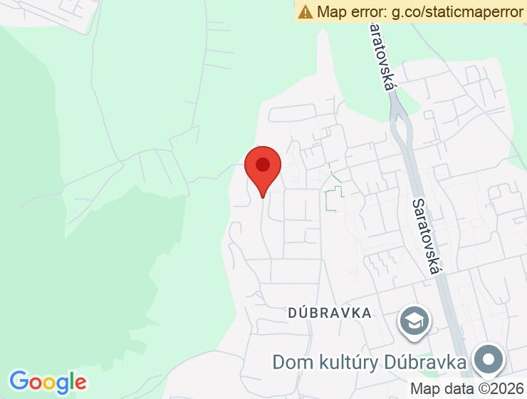 Pozemok na výstavbu dvojgaráže v Dúbravke na Tranovského ulici