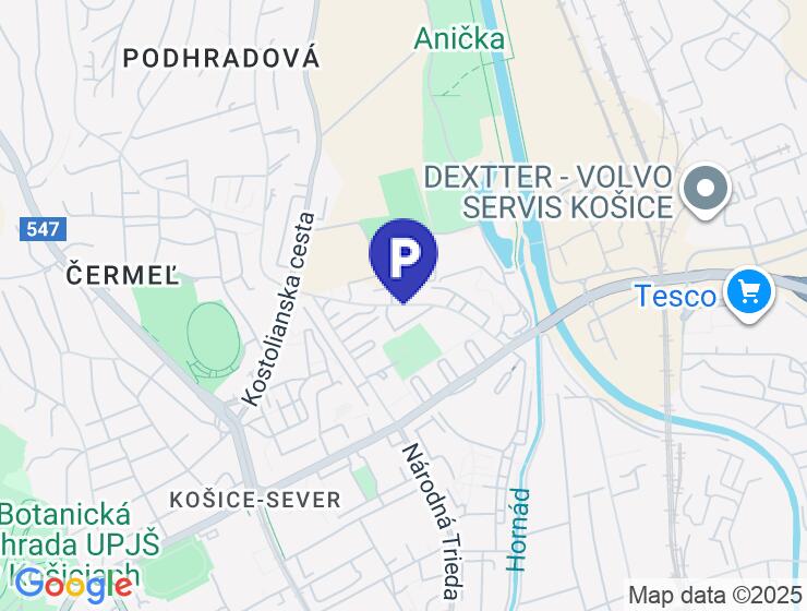 Praktická garáž na predaj 17 m² na Vodárenskej ulici, Košice-Sever