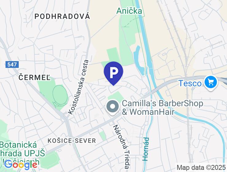 Praktická garáž na predaj 17 m² na Vodárenskej ulici, Košice-Sever