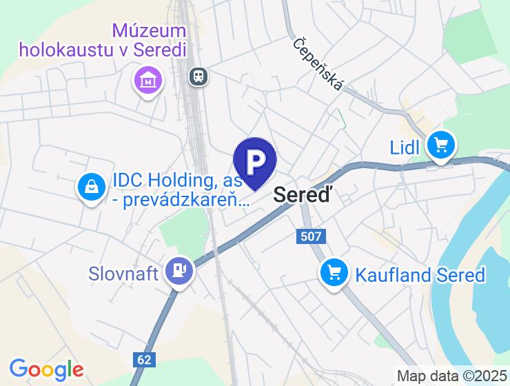 Predaj 2 garáží a parkovacieho miesta v Seredi