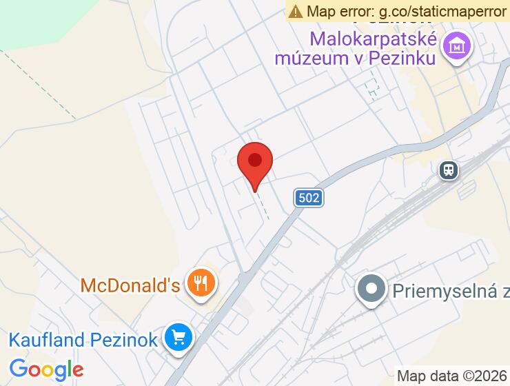 Predaj a prenájom garáže v Pezinku na sídlisku Juh