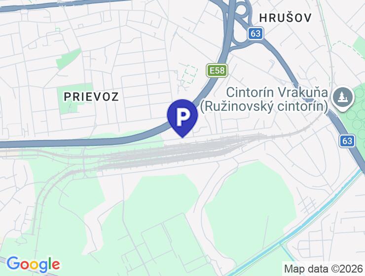 Predaj betonovej garáže na Domkarskej ulici v Bratislave