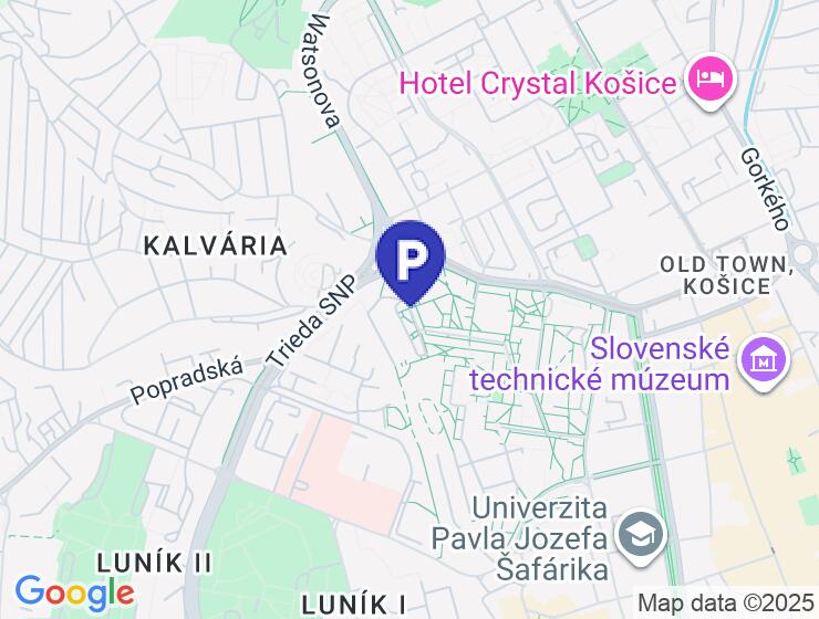 Predaj betonovej garáže v Košiciach na Tatranskej ulici