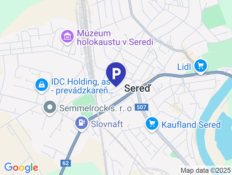 Predaj dvoch betónových garáží s parkovacím miestom na Pažitnej ul., Sereď