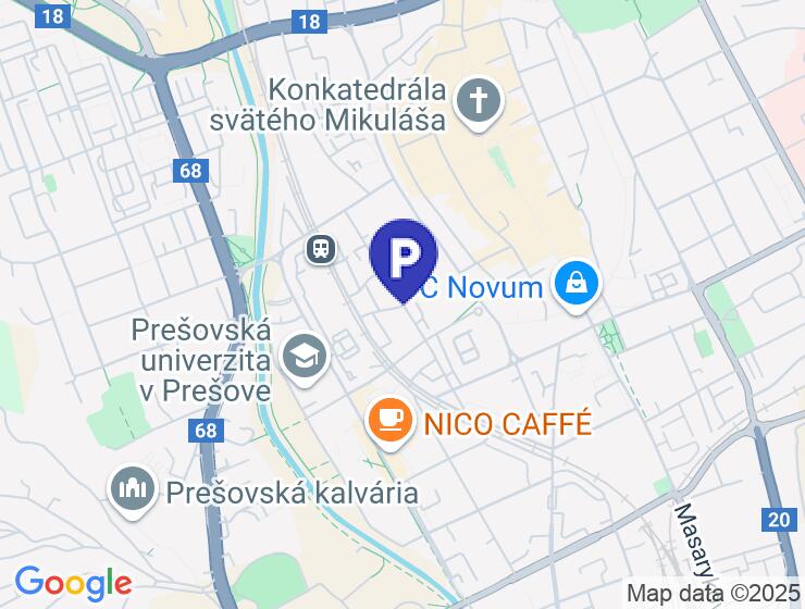 Predaj dvojgaráže 37 m2 v Prešove na Tarasa Ševčenka