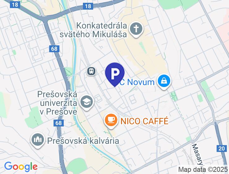 Predaj dvojgaráže 37 m² v Prešove na ulici Tarasa Ševčenka