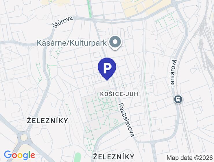 Predaj elektrifikovanej garáže v Košiciach na ul. Milosrdenstva
