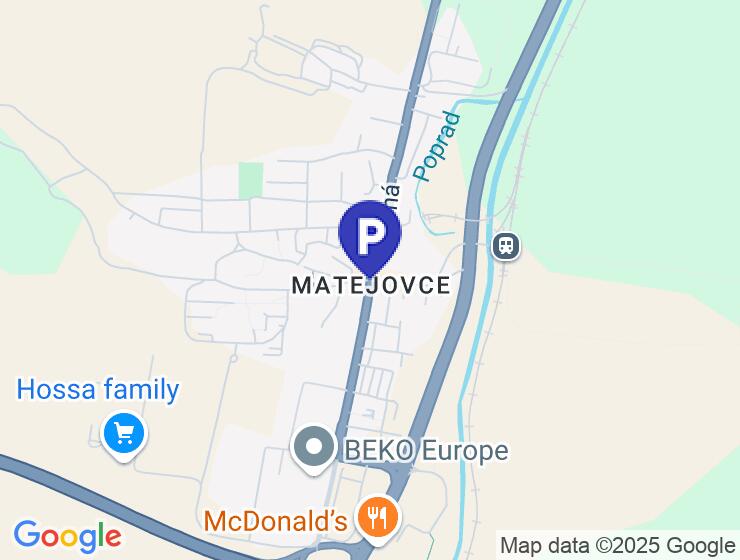 Predaj - Garáž Poprad - Matejovce 20 m²
