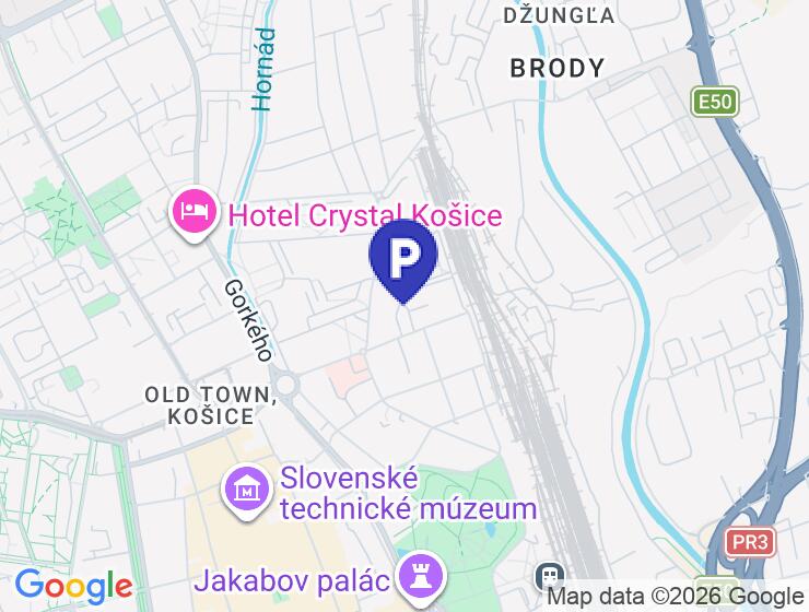 Predaj garáže 17 m² na Lomené ulici, Košice-Staré Mesto