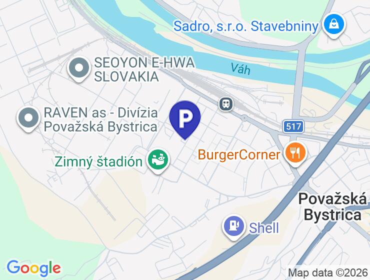 Predaj garáže 18 m2 s elektrinou v Považskej Bystrici, Kolónia