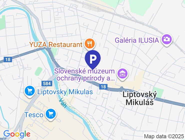 Predaj garáže 19 m² v Liptovskom Mikuláši