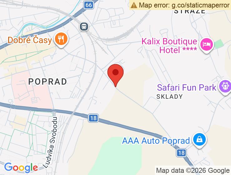 Predaj garáže 20 m² v centre Popradu s 400V elektrinou