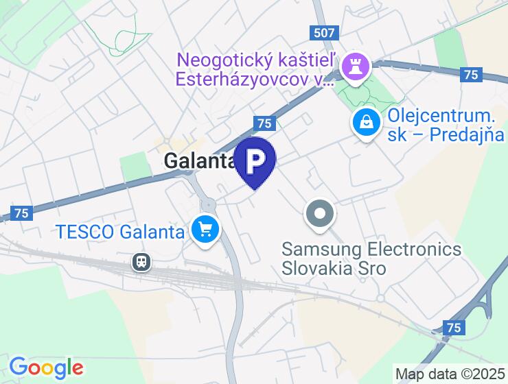 Predaj garáže 21 m2 v Galante pri parku