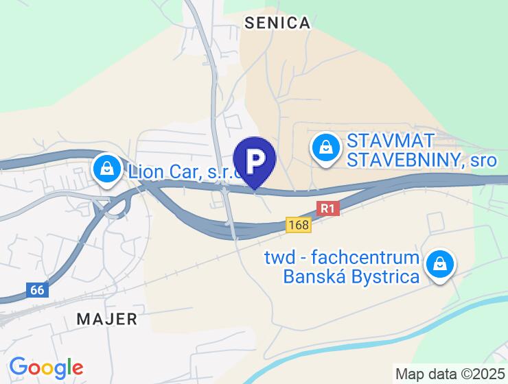 Predaj garáže alebo dvojgaráže 45m2 na Partizánskej ceste v Banskej Bystrici