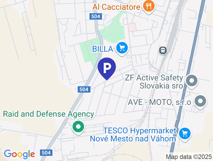 Predaj garáže na Budovateľskej ulici v Novom Meste n.V.