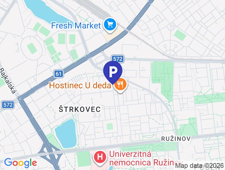 Predaj garáže na Haburskej ulici pri Štrkovci