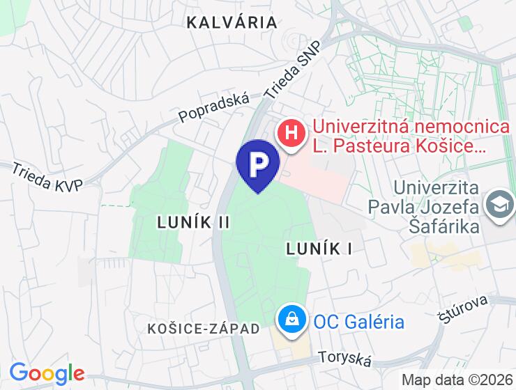 Predaj garáže na Obchodnej ulici v Košiciach